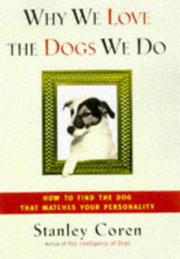 Cover art for WHY WE LOVE THE DOGS WE DO