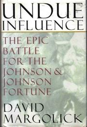 Cover art for UNDUE INFLUENCE