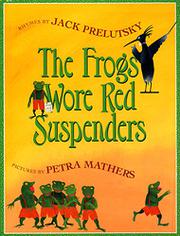Cover art for THE FROGS WORE RED SUSPENDERS