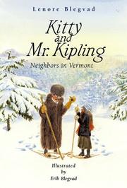 Book Cover for KITTY AND MR. KIPLING