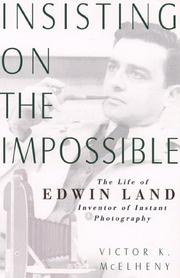 Book Cover for INSISTING ON THE IMPOSSIBLE