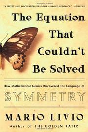 Cover art for THE EQUATION THAT COULDN’T BE SOLVED