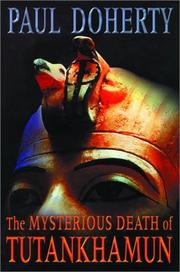 Cover art for THE MYSTERIOUS DEATH OF TUTANKHAMUN