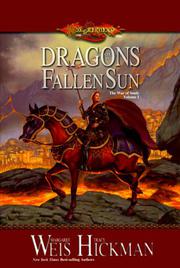 Cover art for DRAGONS OF A FALLEN SUN