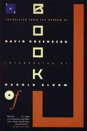 Cover art for THE BOOK OF J
