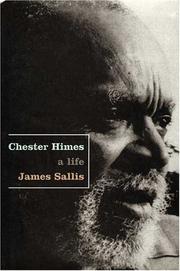 Cover art for CHESTER HIMES