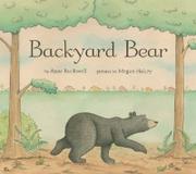 Cover art for BACKYARD BEAR
