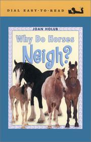 Cover art for WHY DO HORSES NEIGH?
