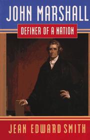 Book Cover for JOHN MARSHALL