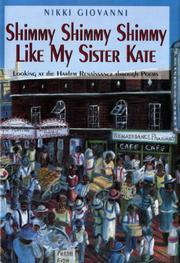Cover art for SHIMMY SHIMMY SHIMMY LIKE MY SISTER KATE