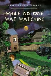 Cover art for WHILE NO ONE WAS WATCHING