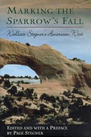 Cover art for MARKING THE SPARROW'S FALL