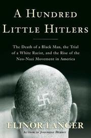 Cover art for A HUNDRED LITTLE HITLERS