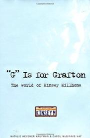 Cover art for ``G'' IS FOR GRAFTON