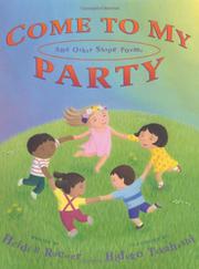 Book Cover for COME TO MY PARTY