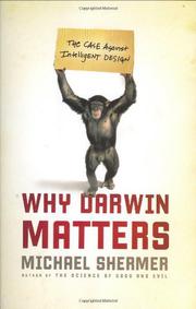 Book Cover for WHY DARWIN MATTERS