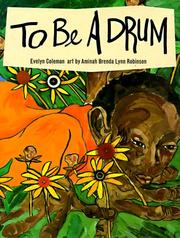 Book Cover for TO BE A DRUM