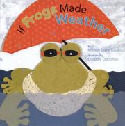 Cover art for IF FROGS MADE WEATHER