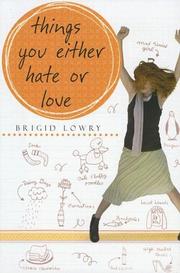 Cover art for THINGS YOU EITHER HATE OR LOVE