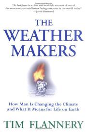 Book Cover for THE WEATHER MAKERS