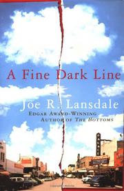 Book Cover for A FINE DARK LINE