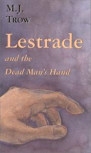 Cover art for LESTRADE AND THE DEAD MAN’S HAND