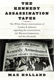 Cover art for THE KENNEDY ASSASSINATION TAPES