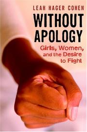 Cover art for WITHOUT APOLOGY