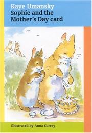 Book Cover for SOPHIE AND THE MOTHER’S DAY CARD