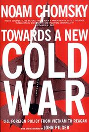 Cover art for TOWARD A NEW COLD WAR