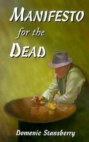 Cover art for MANIFESTO FOR THE DEAD