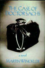 Book Cover for THE CASE OF DOCTOR SACHS