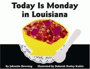 Cover art for TODAY IS MONDAY IN LOUISIANA