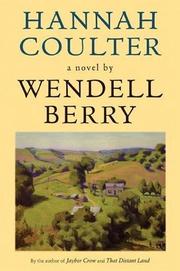 Cover art for HANNAH COULTER