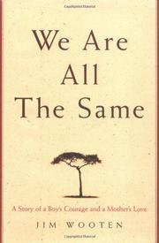 Cover art for WE ARE ALL THE SAME