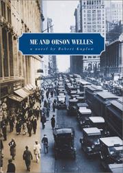 Book Cover for ME AND ORSON WELLES