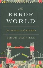 Cover art for THE ERROR WORLD