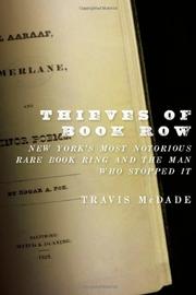 Cover art for THIEVES OF BOOK ROW