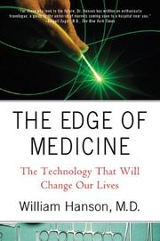 Cover art for THE EDGE OF MEDICINE