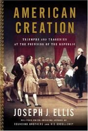 Cover art for AMERICAN CREATION