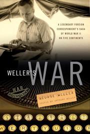 Book Cover for WELLER’S WAR