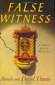 Cover art for FALSE WITNESS
