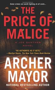 Cover art for THE PRICE OF MALICE
