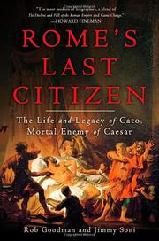 Cover art for ROME'S LAST CITIZEN