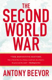 Cover art for THE SECOND WORLD WAR