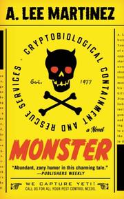 Book Cover for MONSTER