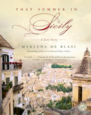 Cover art for THAT SUMMER IN SICILY