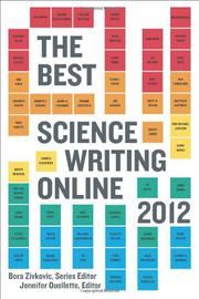 Book Cover for THE BEST SCIENCE WRITING ONLINE 2012