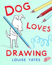 Cover art for DOG LOVES DRAWING