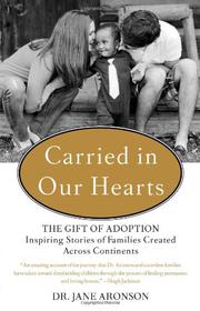 Cover art for CARRIED IN OUR HEARTS